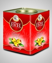 Erel Biberli Yeil Zeytin